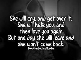 She will Leave